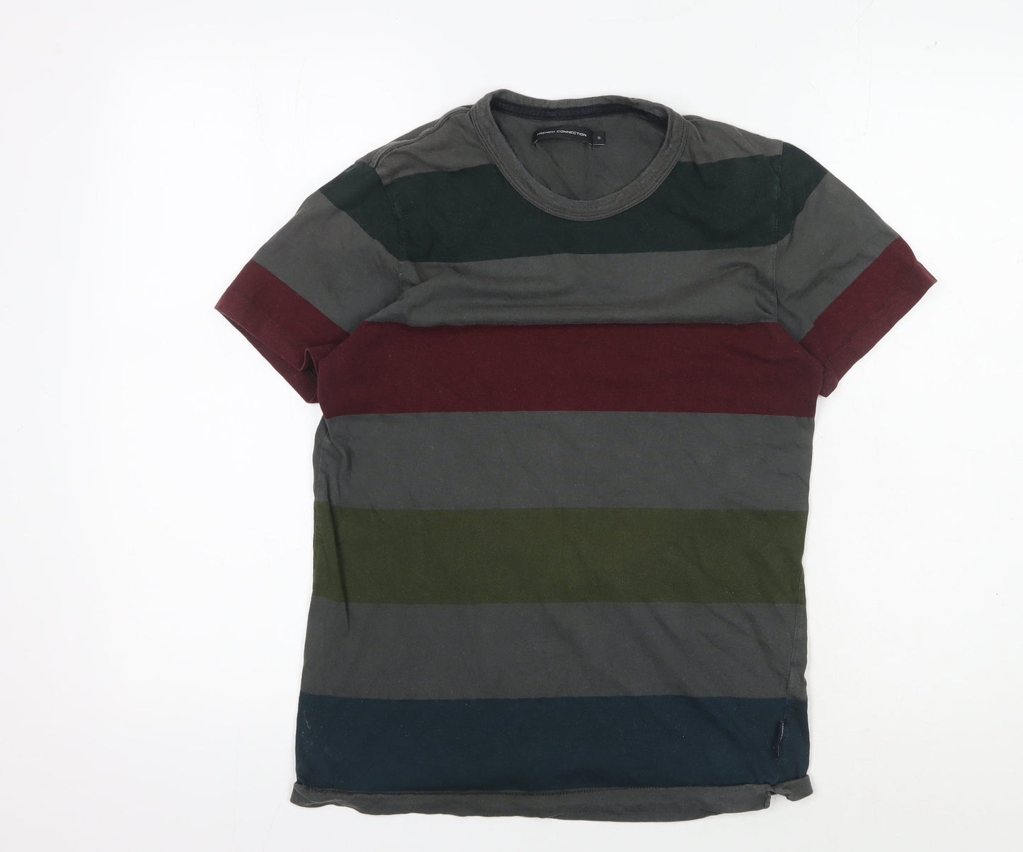 Mens UK Size S French Connection Multicoloured  T-Shirt