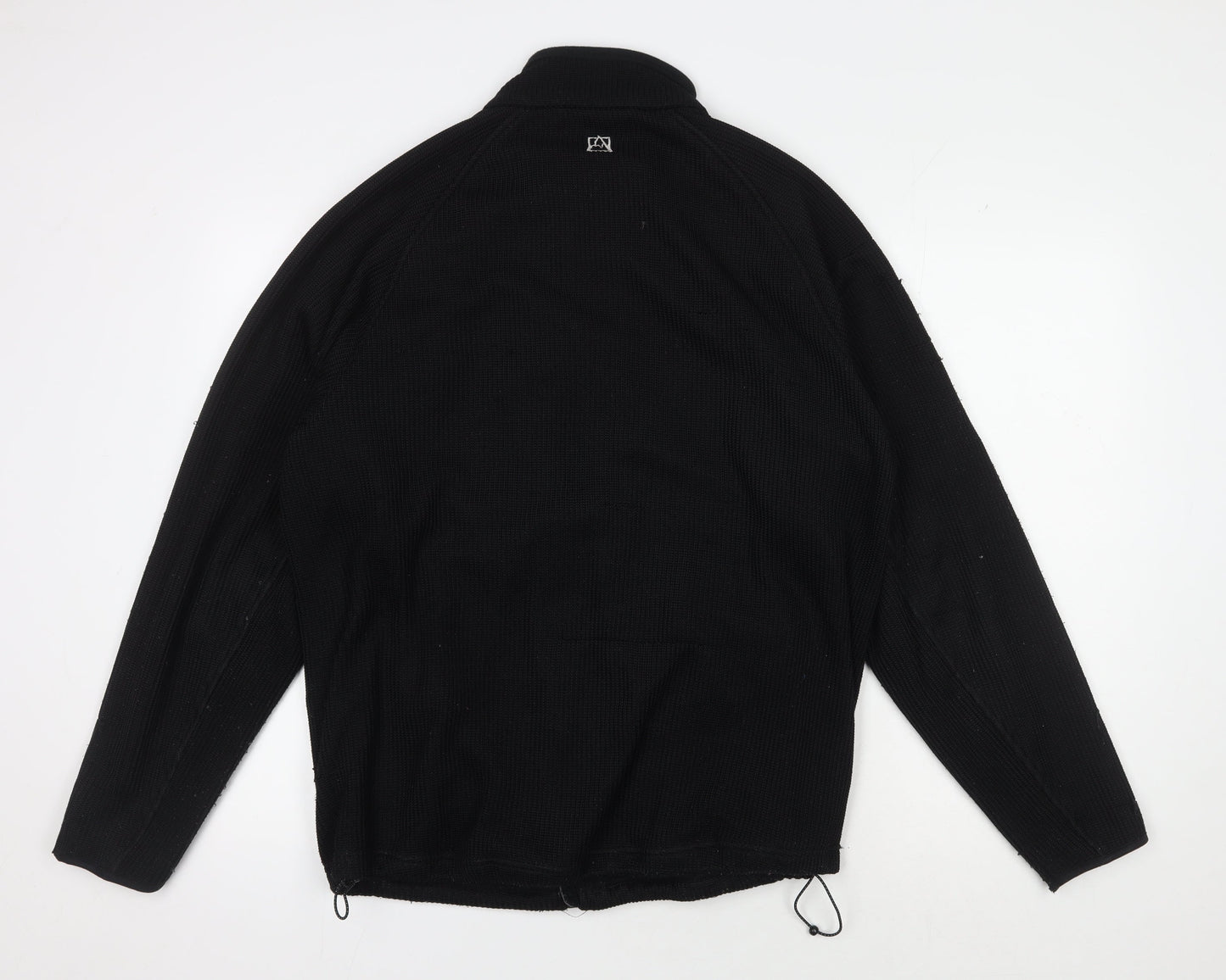 Avalanche Men's Black Jacket Size L with Full Zip & Pockets