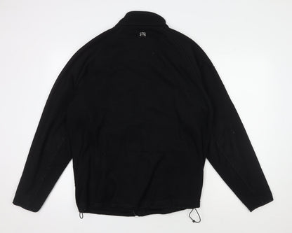 Avalanche Men's Black Jacket Size L with Full Zip & Pockets