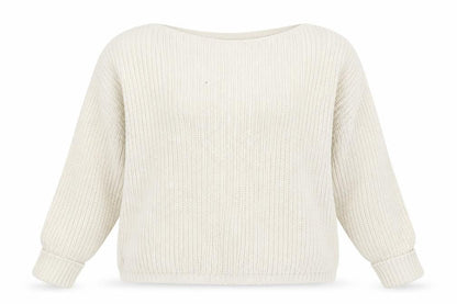 Womens UK Size XS French Connection Ivory Pullover Jumper