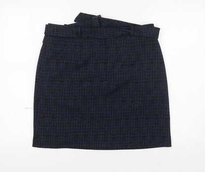 Phase Eight Women's Black Geometric Pencil Skirt