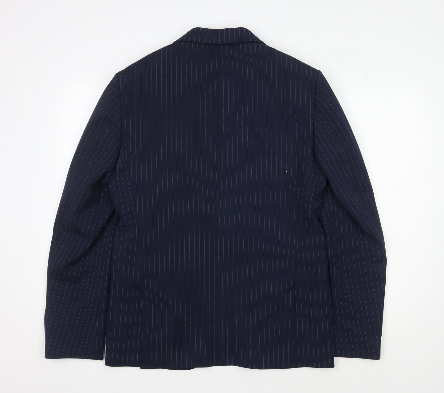 Mens UK Size 40 Moss London Regular Blue Suit Jacket