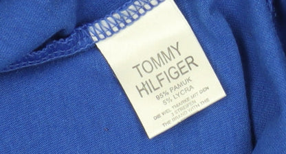 Tommy Hilfiger Men's Blue L Crew Neck T-Shirt