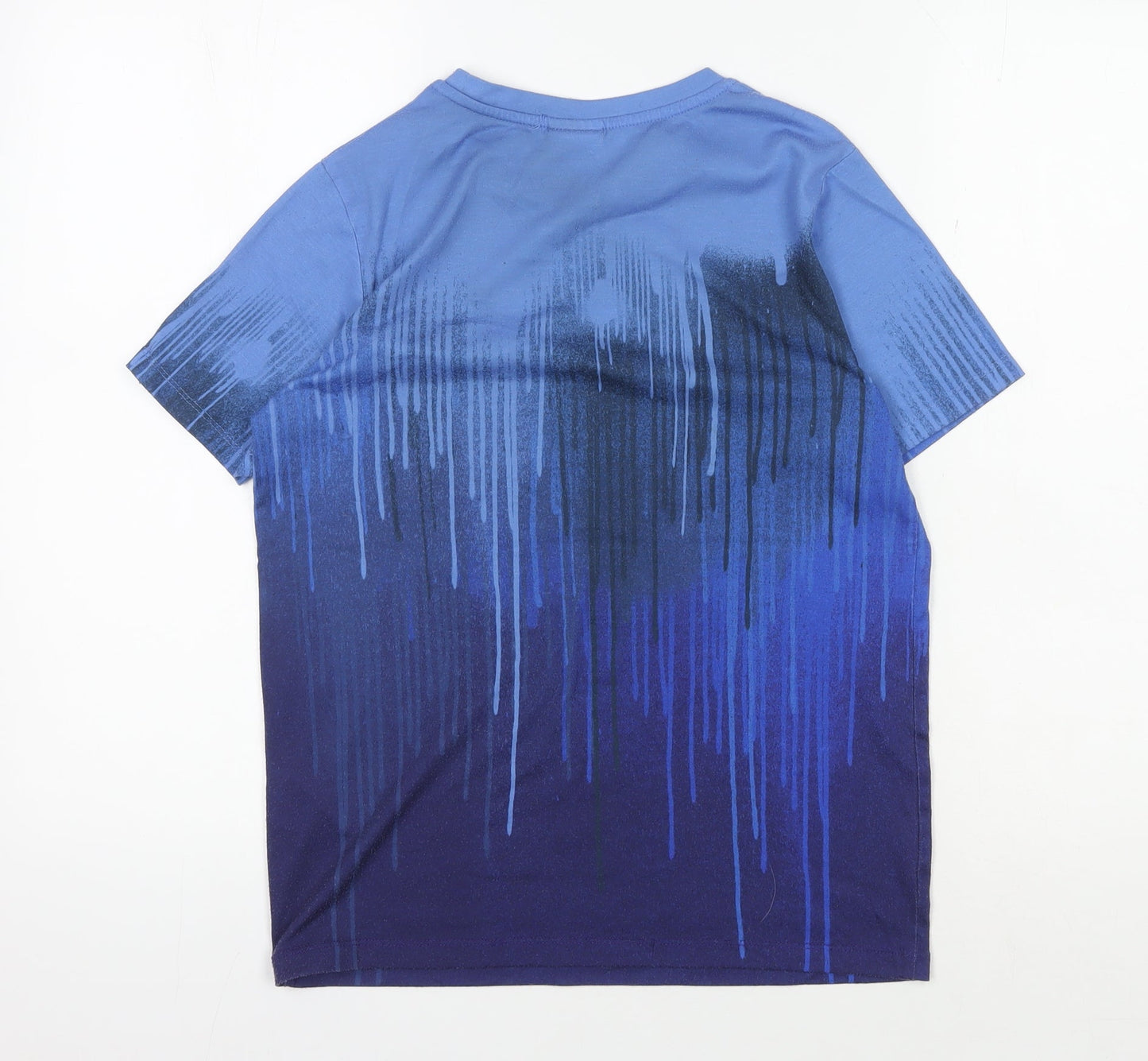 Hype Boys Blue Graphic Print T-Shirt, 13 Years, Casual Style