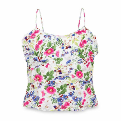 Womens UK Size 8 Oasis Multicoloured Camisole Tank