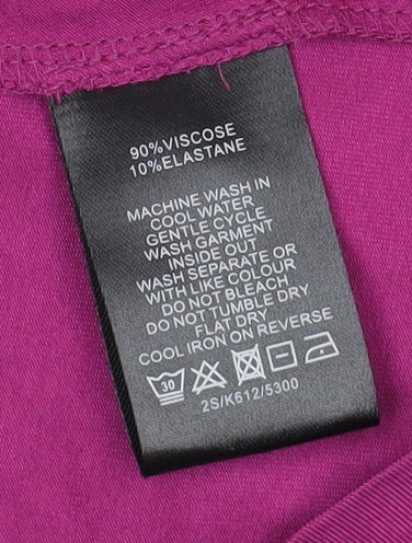 Fenn Wright Manson Women's Purple Wrap Blouse, Size 12