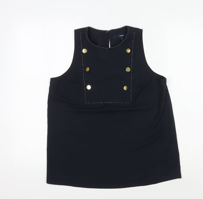 Womens UK Size 12 NEXT Black  Blouse