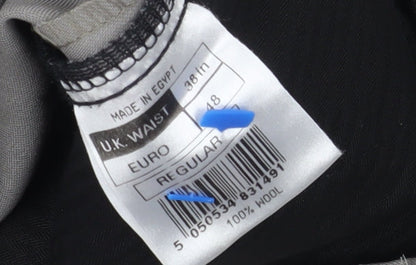 Jeff Banks Men's Grey Wool Dress Pants XL