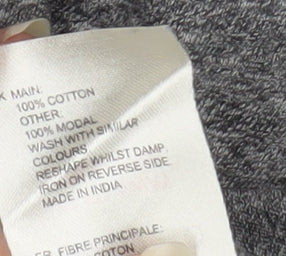 Womens UK Size 12 White Stuff Grey Basic T-Shirt