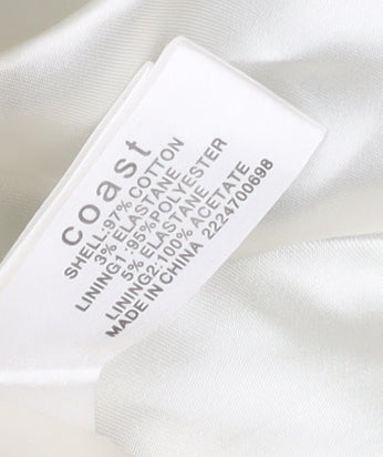 Coast Women's Multicoloured A-Line Dress Size 14