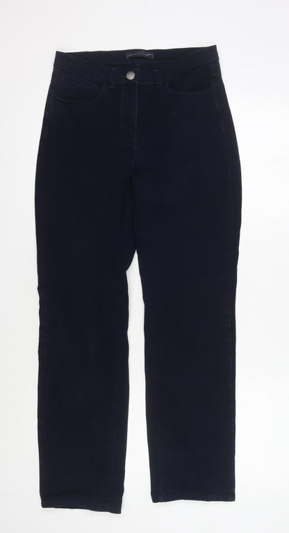Womens UK Size 10 Marks and Spencer Regular Fit Jegging Blue Trousers