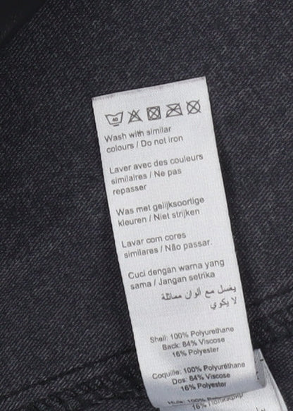 New Look Women's Black Knee Length Pencil Skirt Size 12