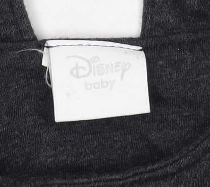 Disney Baby Unisex Black Pinafore Dress 9-12 Months