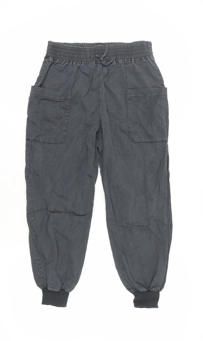Zara Girls Black Jogger Trousers 11-12 Years