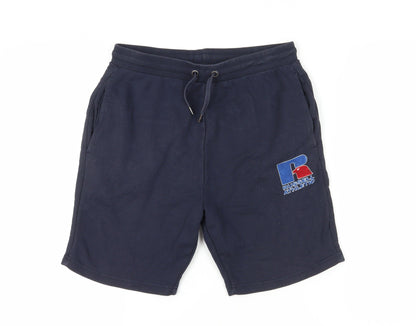 Russell Athletic Boys Blue Gym Shorts 15-16Y