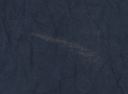 Mens UK Size M Reebok Blue 1/4 Zip Sweatshirt