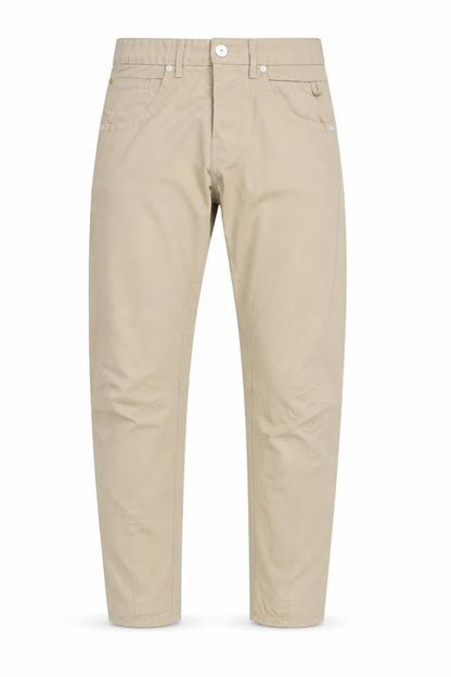 Mens UK Size 32 Jack and Jones Regular Fit Cropped Beige Jeans