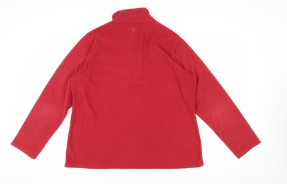 Mens UK Size XL Mountain Warehouse Red Pullover Sweatshirt