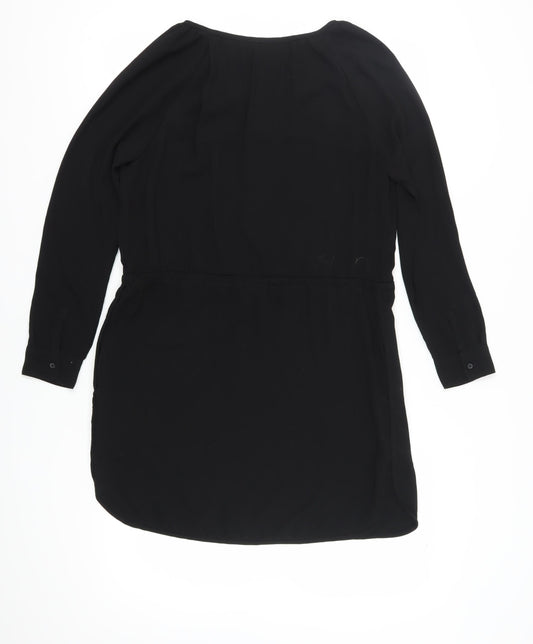 GAP Women's Black Shift Dress M, Knee Length, Casual Style