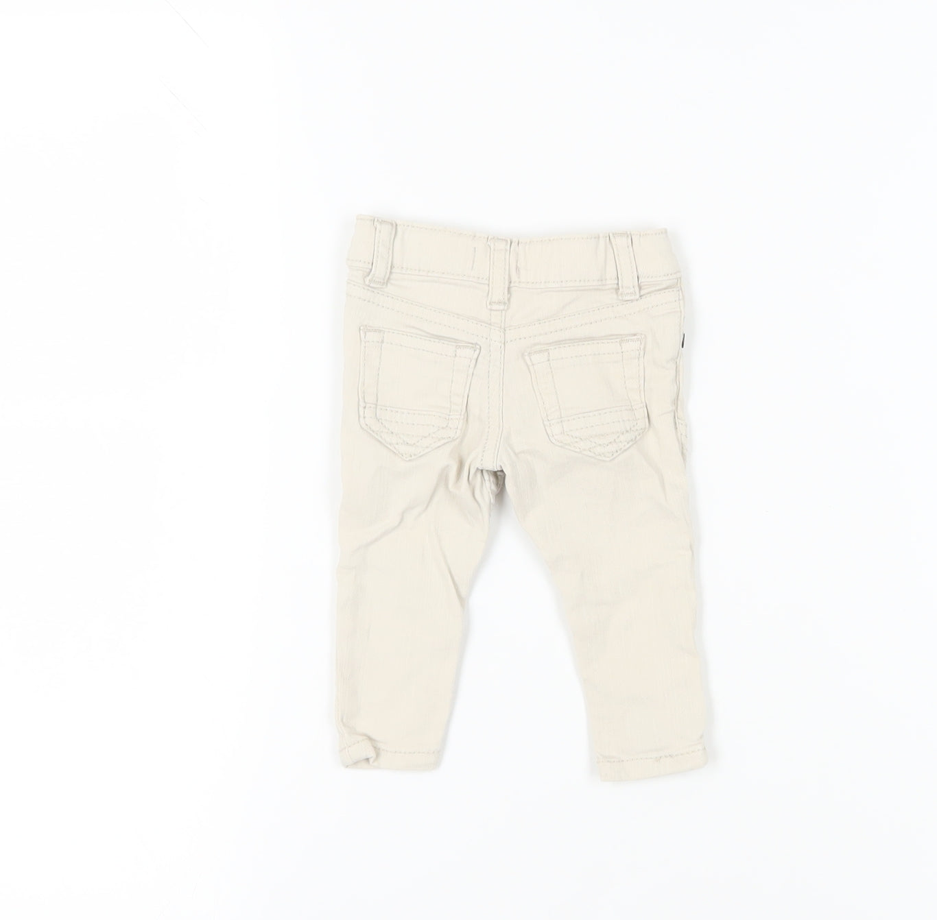 River Island Unisex Beige Jogger Trousers 0-3 Months