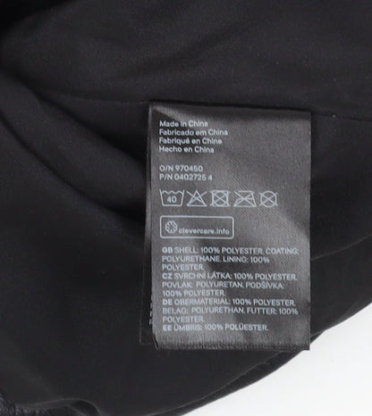 Womens UK Size 10 H&M Black Motorcycle Jacket