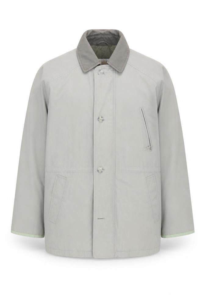 Mens UK Size L Aldon Grey Basic Jacket