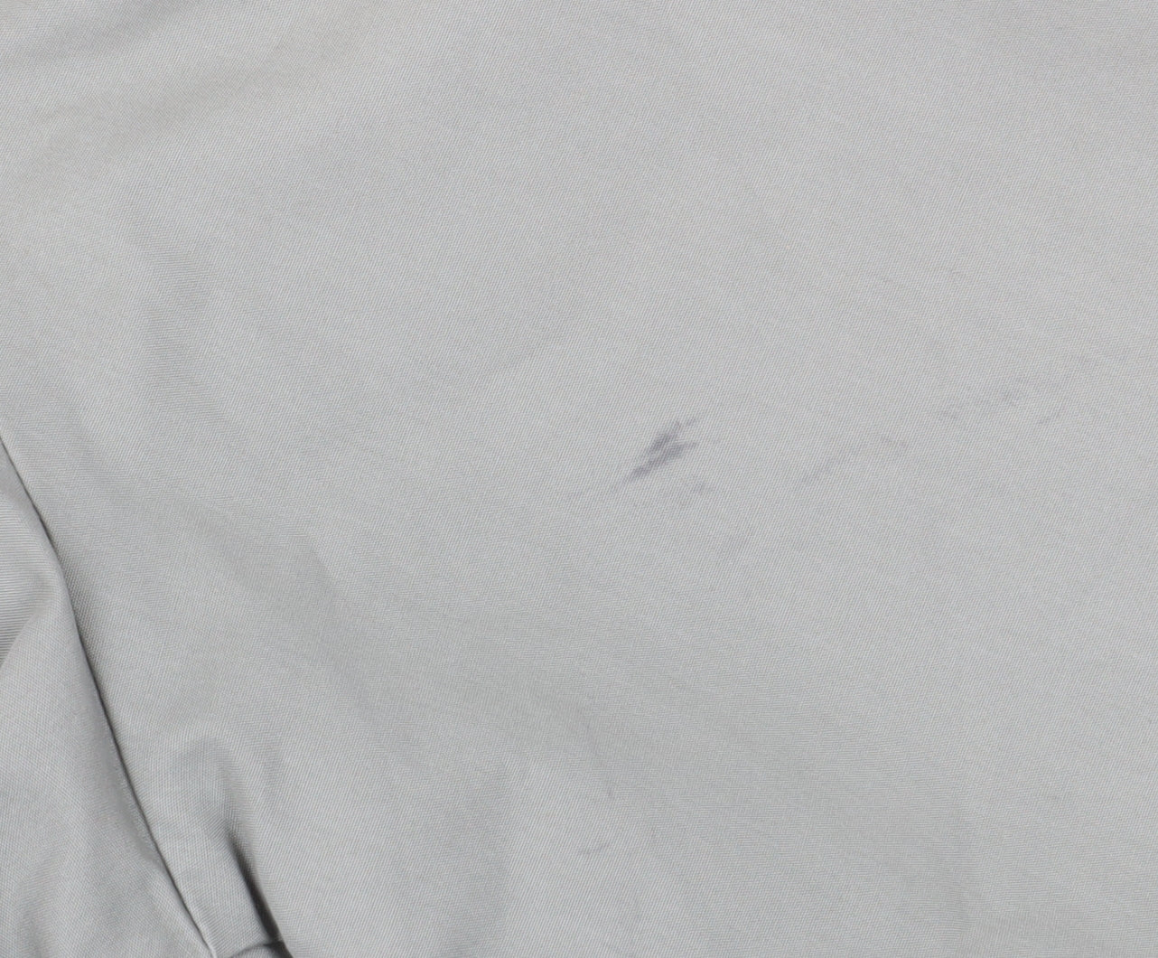 Aldon Men's Grey Basic Jacket L Collared Zip Casual