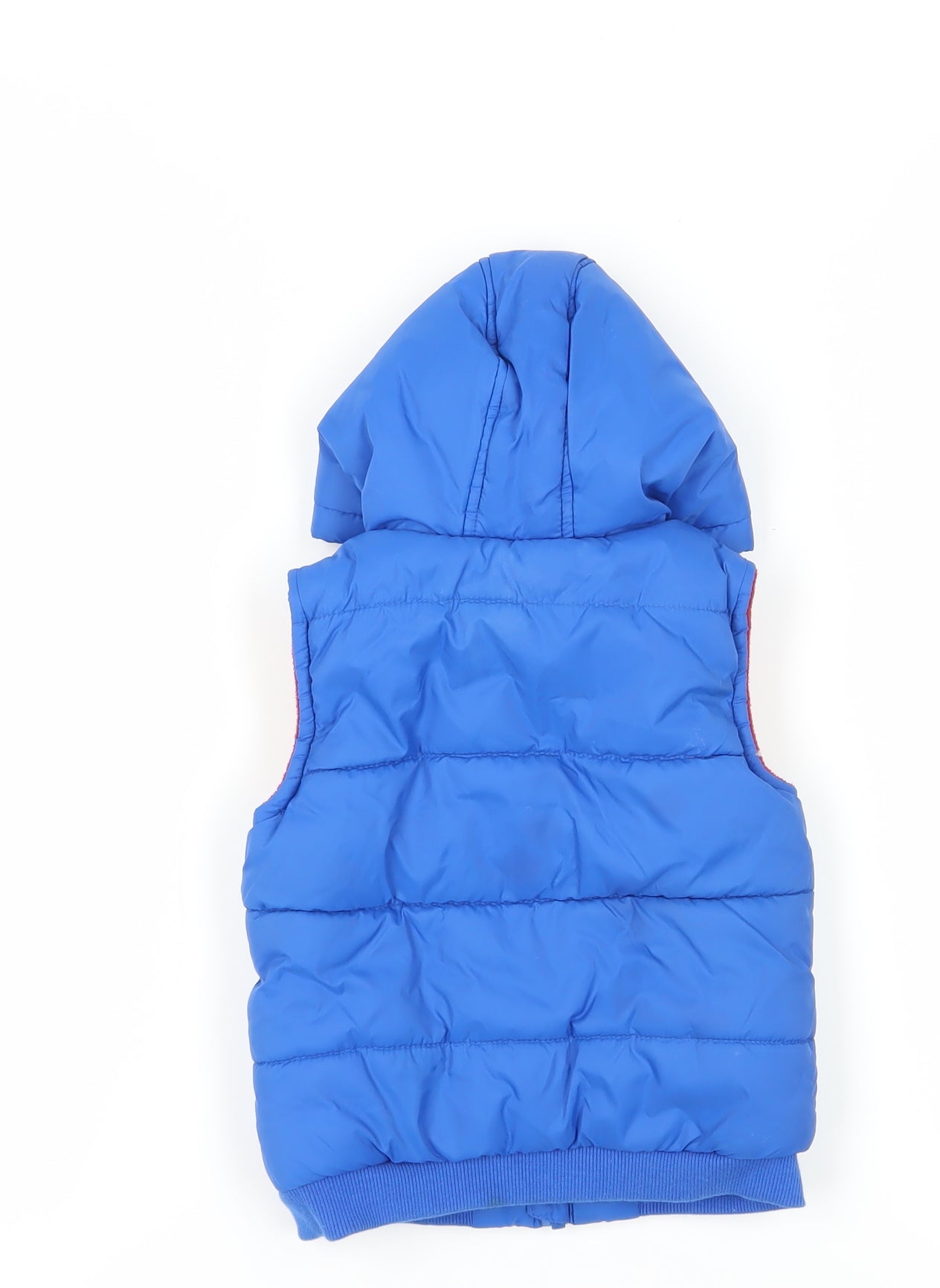 Dunnes Stores Kids Blue Puffer Jacket 12-18 Months Hooded