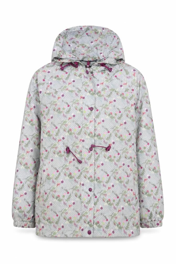 Womens UK Size M Trespass Grey Rain Coat