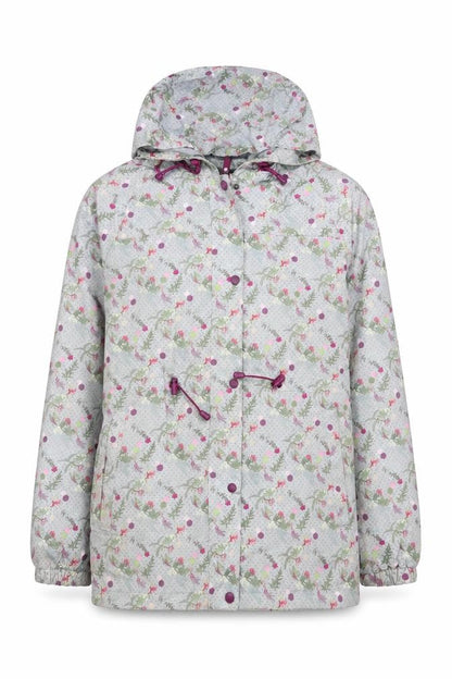 Womens UK Size M Trespass Grey Rain Coat