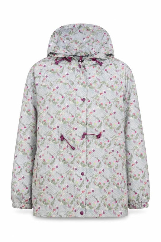 Womens UK Size M Trespass Grey Rain Coat