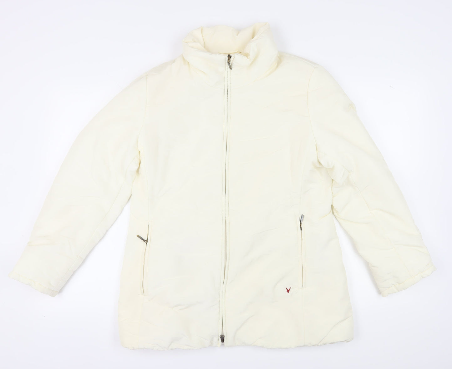 Womens UK Size 12 Fuchs Schmitt Ivory Puffer Jacket