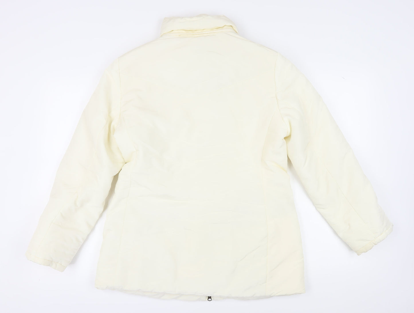Womens UK Size 12 Fuchs Schmitt Ivory Puffer Jacket