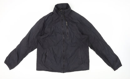 Mens UK Size L Urban Spirit Black Basic Jacket