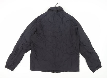 Mens UK Size L Urban Spirit Black Basic Jacket