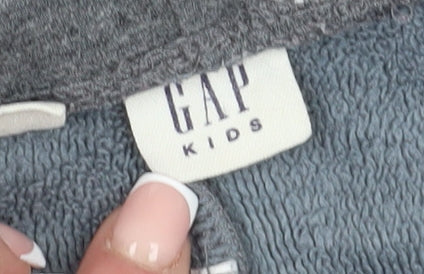 Gap Kids Grey Polka Dot Leggings, Girls, Size L, Ankle Length