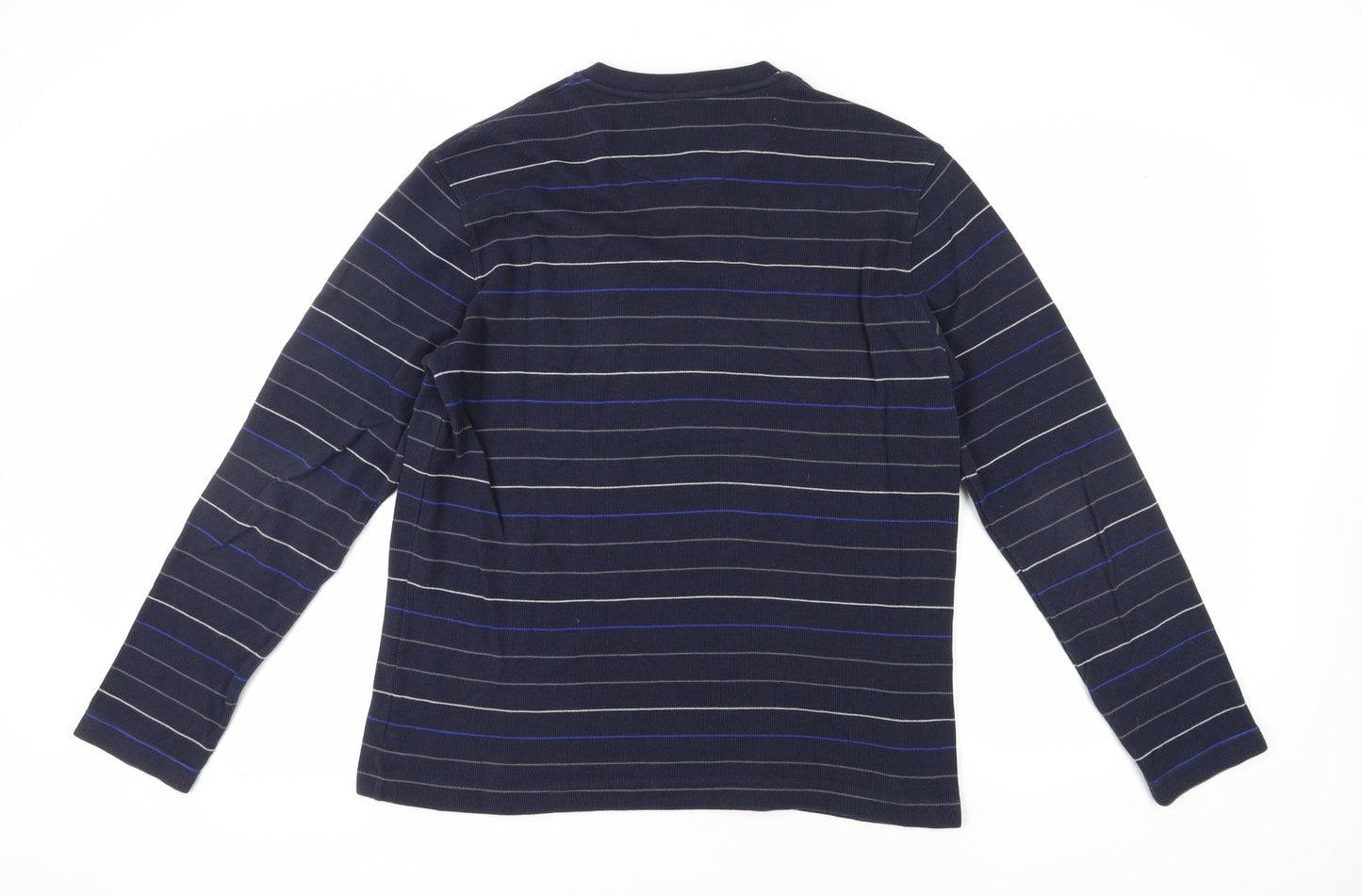 Mens UK Size L Marks and Spencer Blue Pullover Sweatshirt