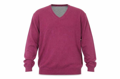 Mens UK Size M Marks and Spencer Purple Pullover Jumper