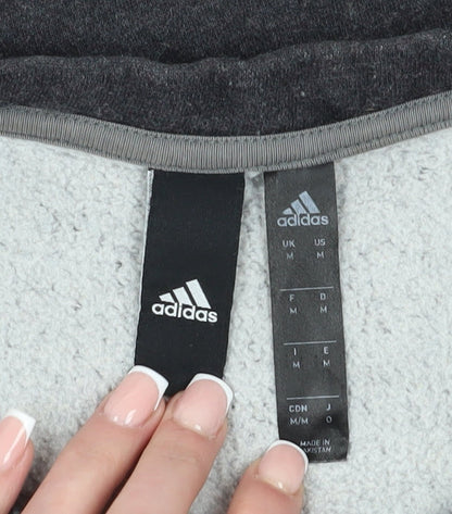 Adidas Unisex Black Pullover Sweatshirt M