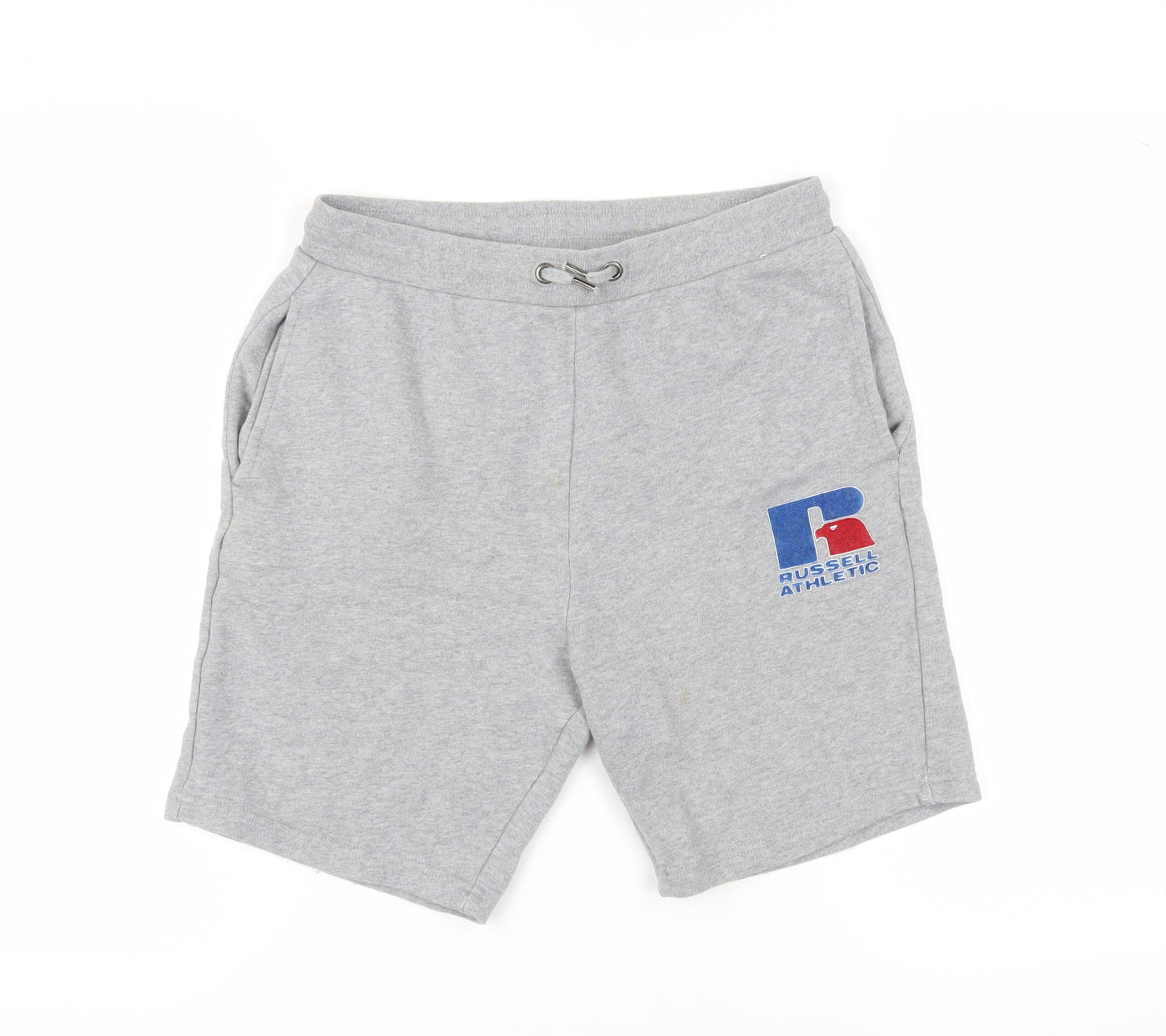Russell Athletic Grey Boys Shorts 14-15 Years Athletic Fit