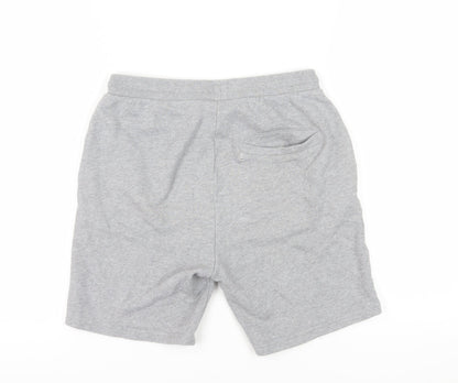 Russell Athletic Grey Boys Shorts 14-15 Years Athletic Fit
