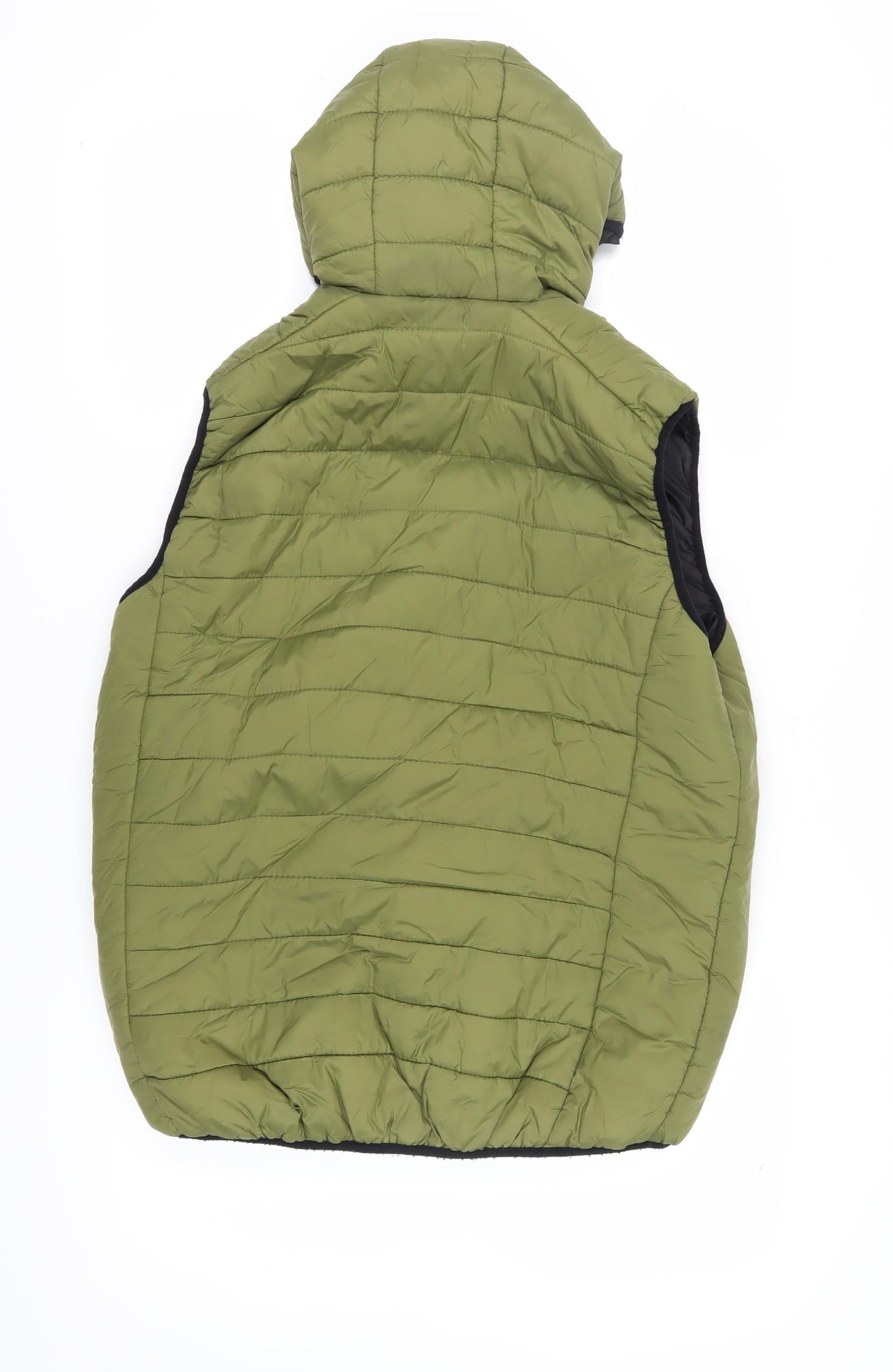 Mens UK Size L D/Struct Green Puffer Jacket