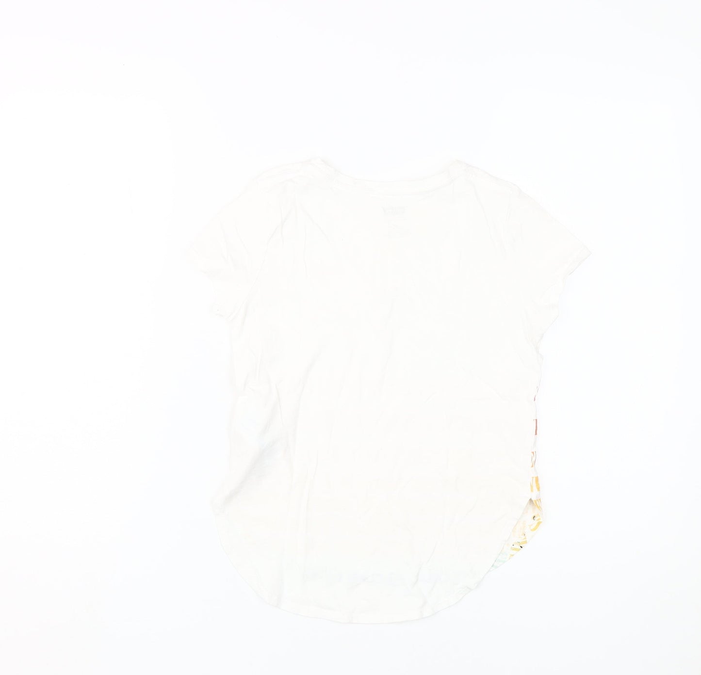 Levi's Girls White Graphic Print T-Shirt 10-11 Years