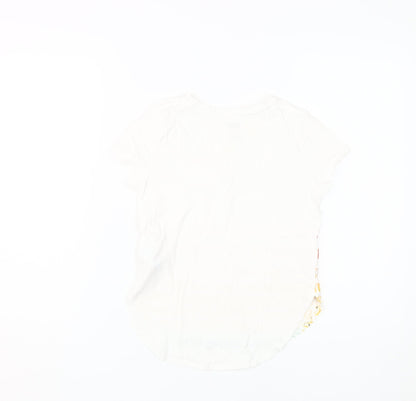 Levi's Girls White Graphic Print T-Shirt 10-11 Years