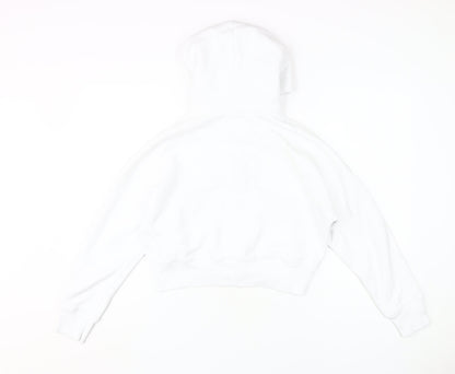 Abercrombie & Fitch Women’s White XS Full Zip Hoodie
