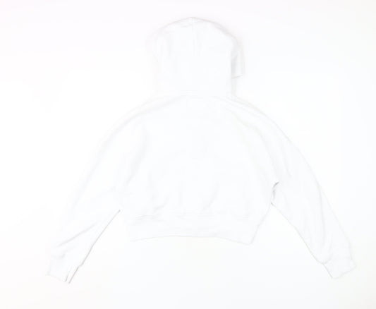 Abercrombie & Fitch Women’s White XS Full Zip Hoodie