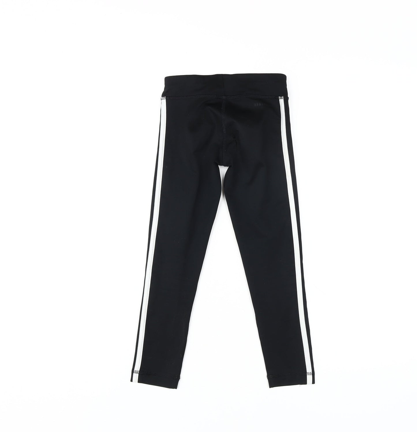 Adidas Girls Black Leggings - Size 5-6 Years, Activewear