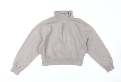 Abercrombie & Fitch Women's Grey XS Pullover Sweatshirt