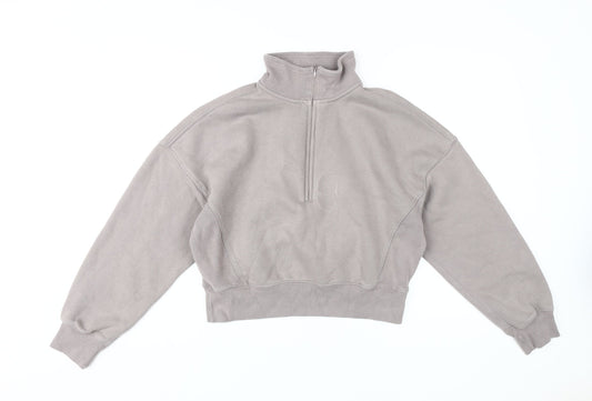 Abercrombie & Fitch Women's Grey XS Pullover Sweatshirt
