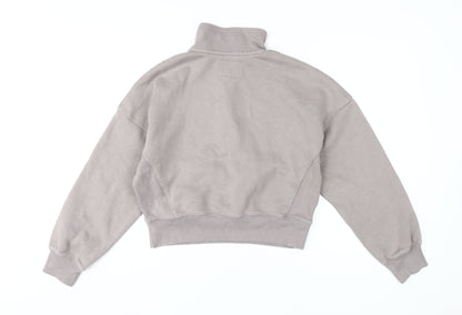 Abercrombie & Fitch Women's Grey XS Pullover Sweatshirt